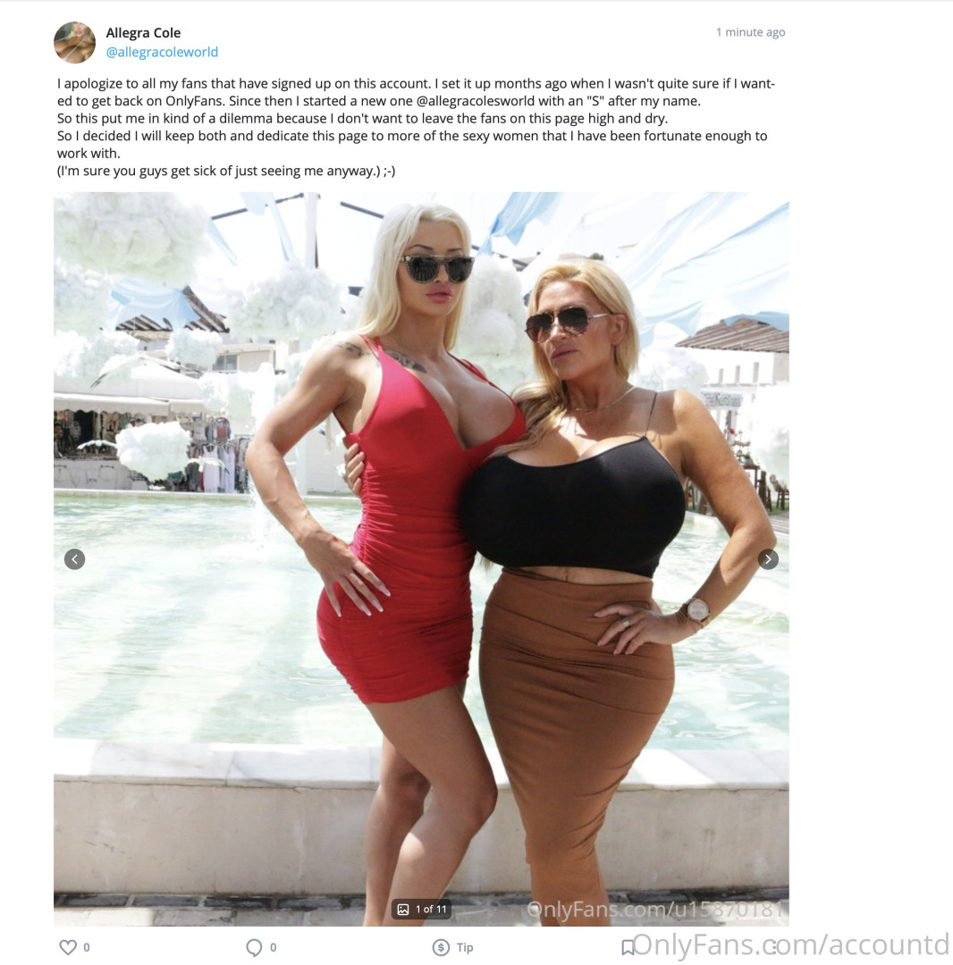 Photo by allegracolesworld published on November 20,2023 20:39:35 - BestThots