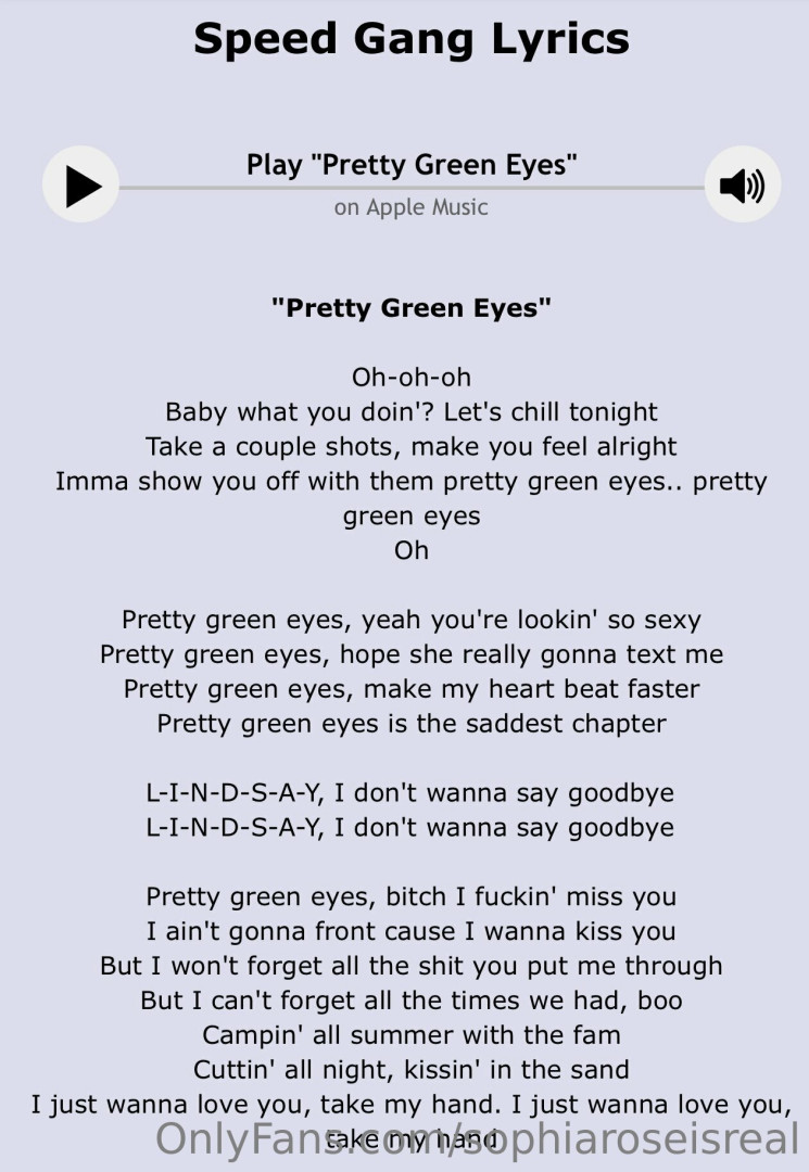 Photo by sophiaroseisreal published on May 17,2023 18:46:09 - BestThots