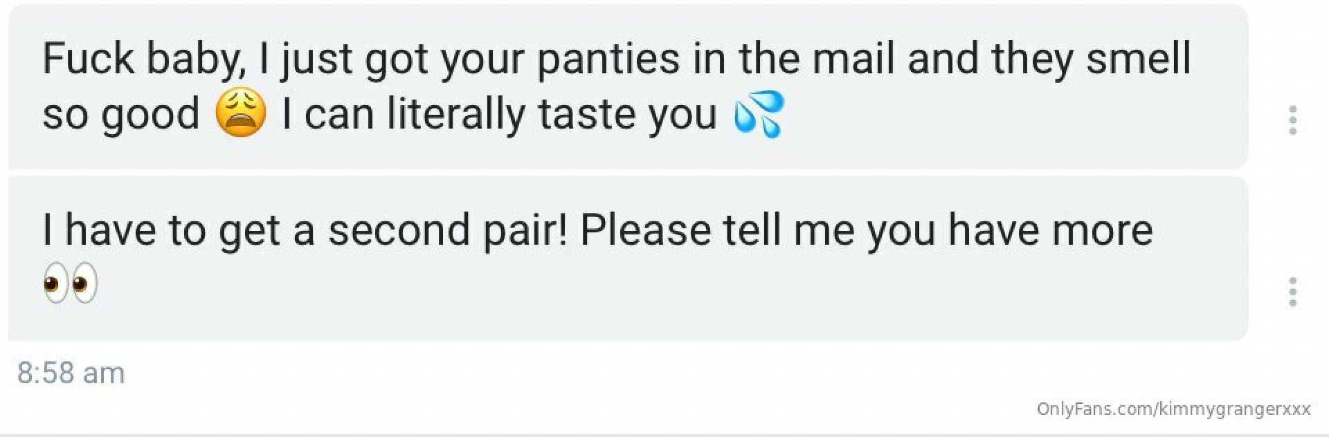 Photo by kimmygrangerxxx published on August 30,2023 00:47:41 - BestThots