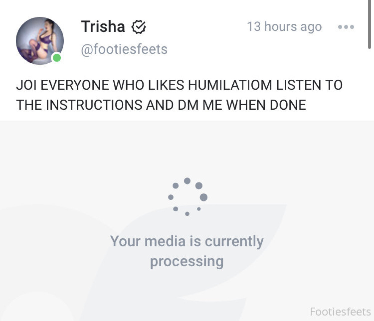 Photo by footiesfeets published on January 15,2024 03:40:24 - BestThots