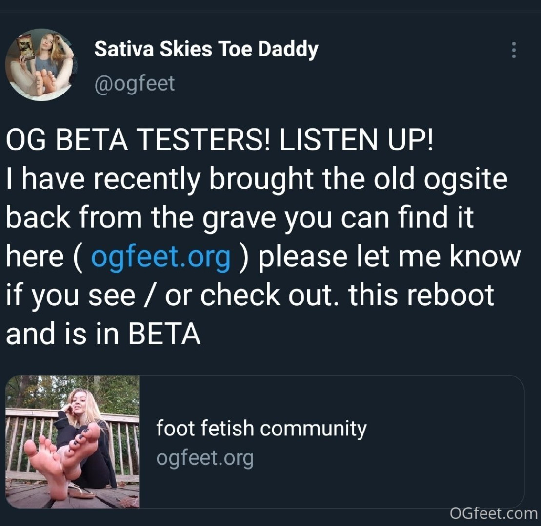 Photo by ogfeet published on October 15,2023 19:34:54 - BestThots