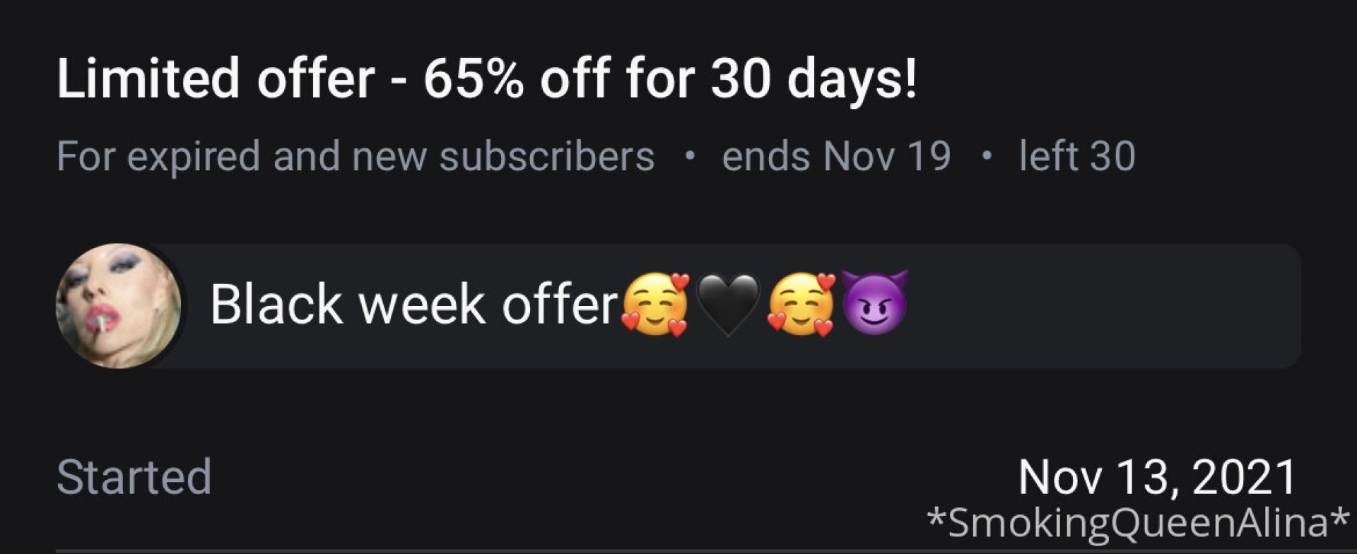 Photo by smokingqueenalina published on May 17,2023 21:40:13 - BestThots