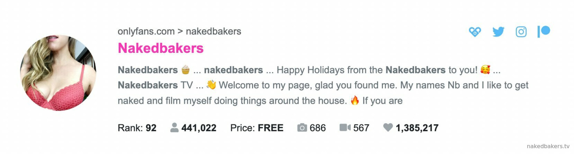 Photo by nakedbakers published on August 1,2023 10:15:44 - BestThots