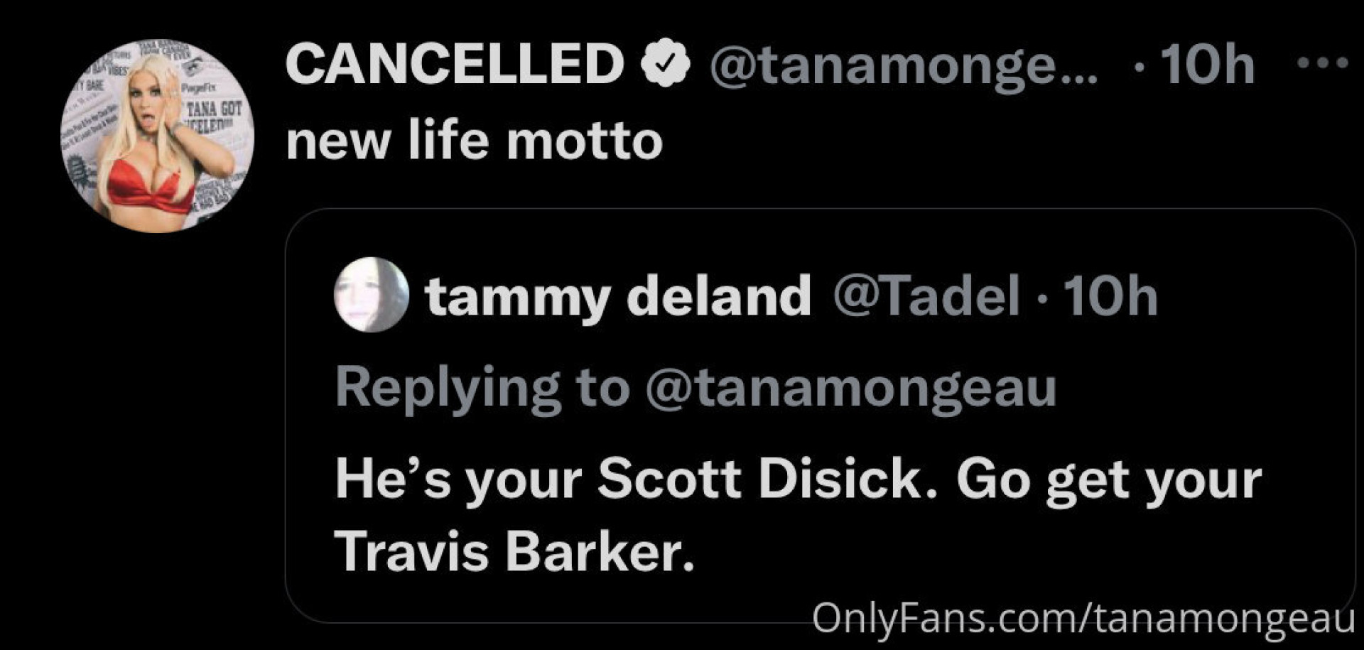 Photo by tanamongeau published on August 12,2023 02:13:21 - BestThots