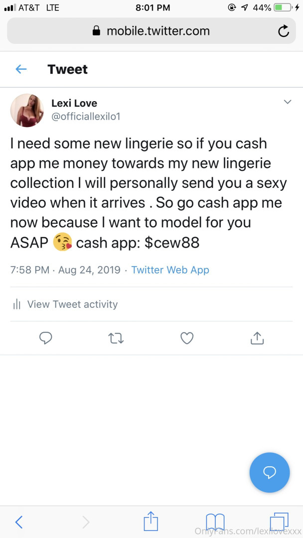 Photo by alexislovexxx published on October 12,2023 20:34:45 - BestThots