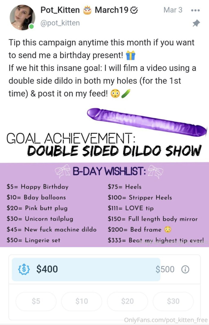 Photo by softcore_kitten published on May 17,2023 20:37:20 - BestThots