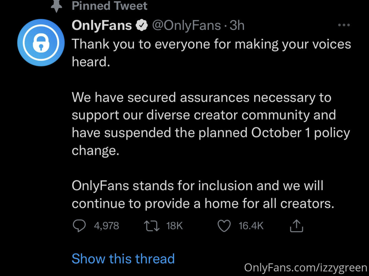 Photo by izzygreen published on August 30,2023 07:42:31 - BestThots