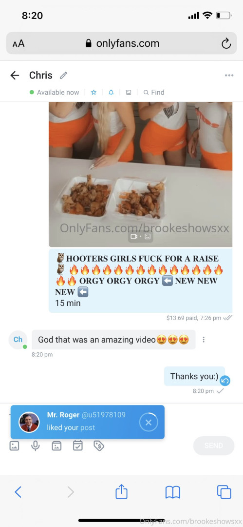 Photo by brookeshowsxx published on October 16,2023 22:08:26 - BestThots
