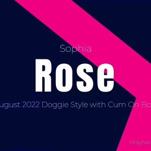 sophiaroseisreal #3431490